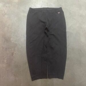 Vintage polo sport men's gray embroidered logo sweatpants loose L